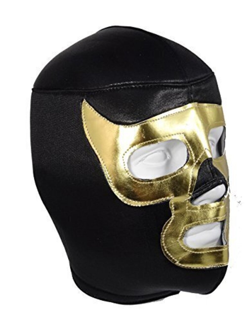 7402 Gold Demon Adult Lucha Libre Wrestling Mask pro-fit Costume Wear